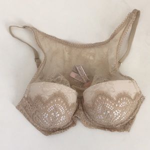 Victoria’s Secret lace bra tan